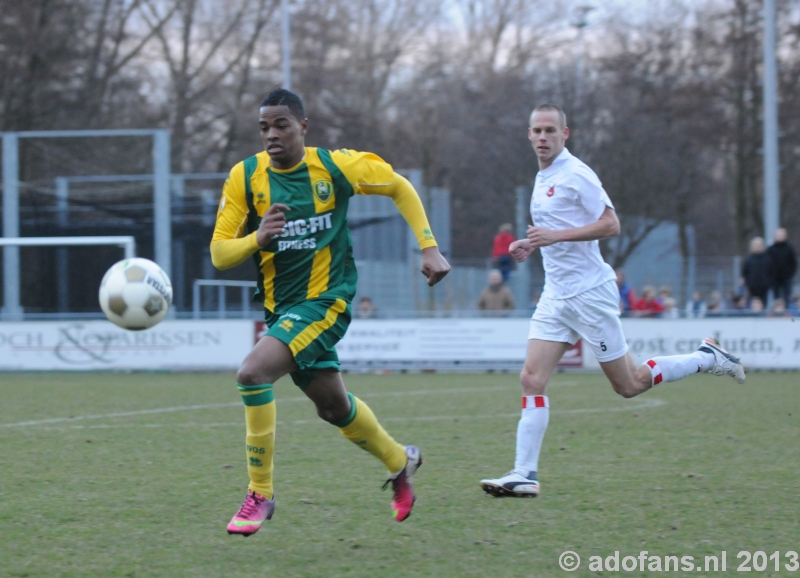 oefenwedstrijd HBS - ADO Den Haag