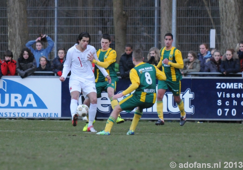 oefenwedstrijd HBS - ADO Den Haag