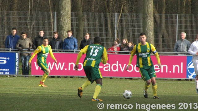 oefenwedstrijd HBS ADO Den Haag