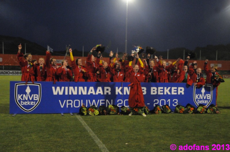 vrouwenvoetbal bekerfinale ADO Den Haag FC twente 