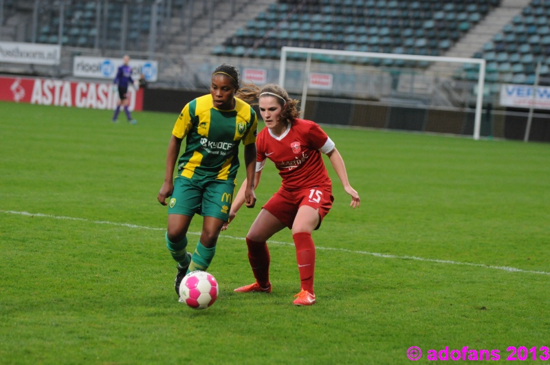 Vrouwenvoetbal: verslag en foto`s ADO Den Haag - FC Twente