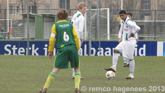 16 februari 2013 ADO Den haag B1 - FC Groningen B1 eindstand 2-3