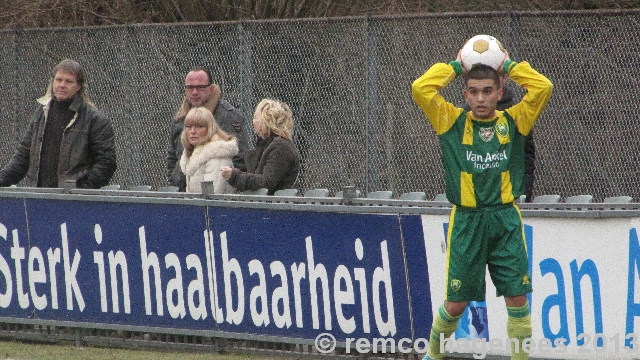 16 februari 2013 ADO Den haag B1 - FC Groningen B1 eindstand 2-3