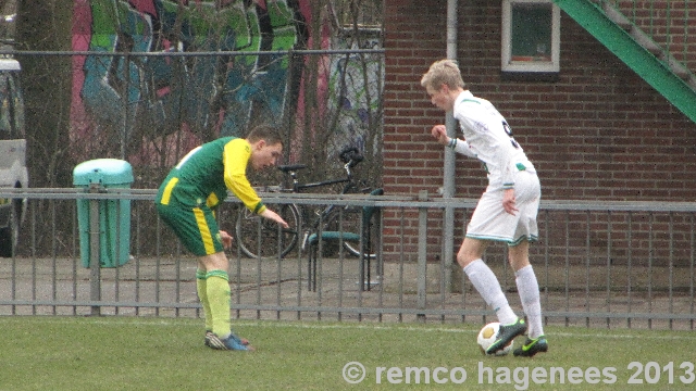 16 februari 2013 ADO Den haag B1 - FC Groningen B1 eindstand 2-3