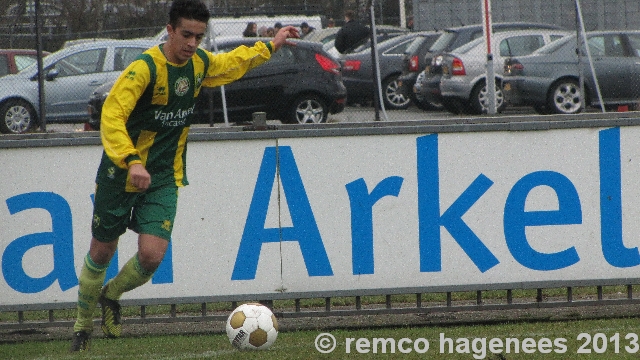 16 februari 2013 ADO Den haag B1 - FC Groningen B1 eindstand 2-3