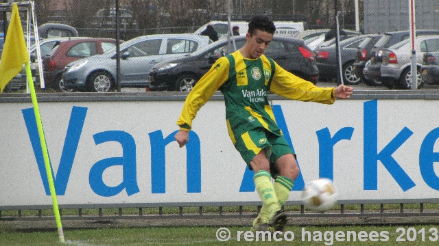 16 februari 2013 ADO Den haag B1 - FC Groningen B1 eindstand 2-3