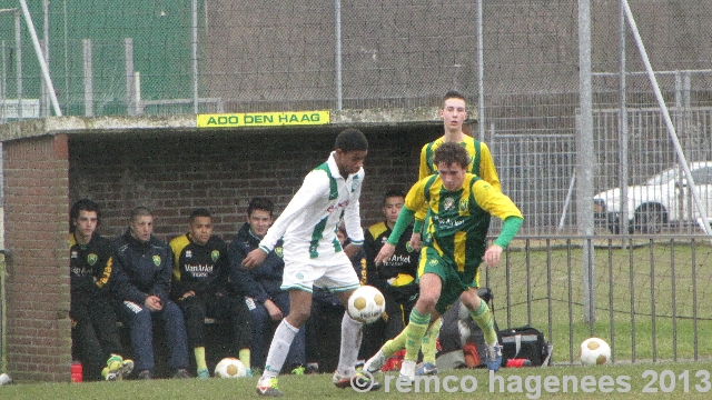 16 februari 2013 ADO Den haag B1 - FC Groningen B1 eindstand 2-3