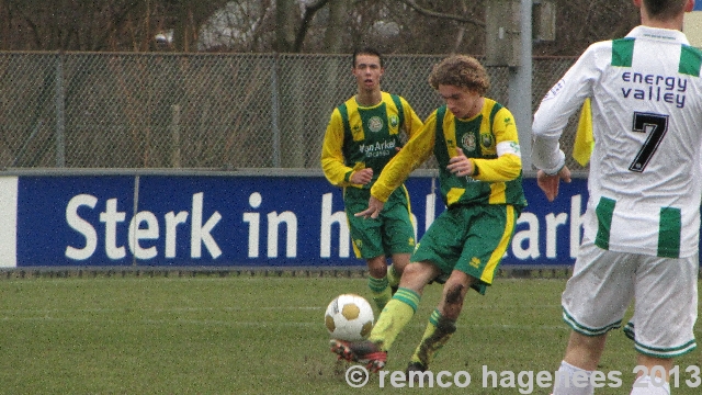 16 februari 2013 ADO Den haag B1 - FC Groningen B1 eindstand 2-3