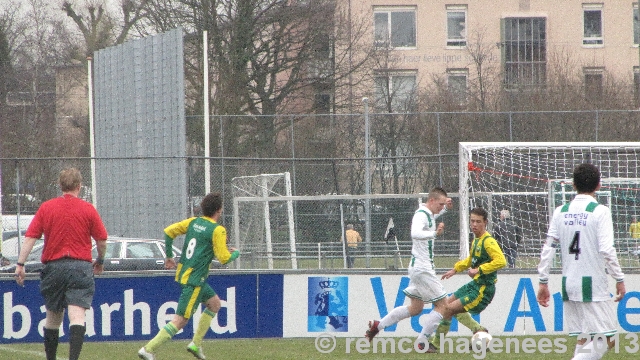 16 februari 2013 ADO Den haag B1 - FC Groningen B1 eindstand 2-3