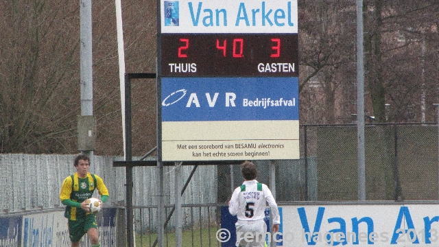 16 februari 2013 ADO Den haag B1 - FC Groningen B1 eindstand 2-3