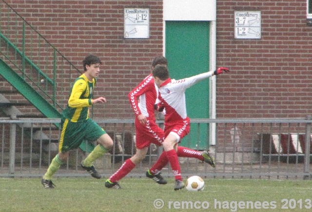 ADO Den Haag C1 tegen FC Utrecht C1 eindstand 4-3