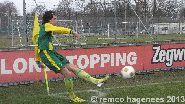 ADO Den Haag C1 tegen FC Utrecht C1 eindstand 4-3