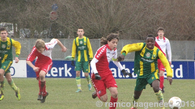 ADO Den Haag C1 tegen FC Utrecht C1 eindstand 4-3