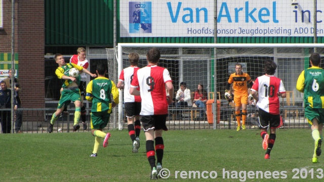 ADo Den Haag A1 wint van Feyenoord A1