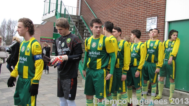 fotoverslag ADO Den haag B2 Ajax B2 eindstand 4-1