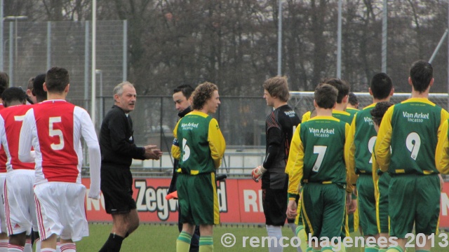 fotoverslag ADO Den haag B2 Ajax B2 eindstand 4-1