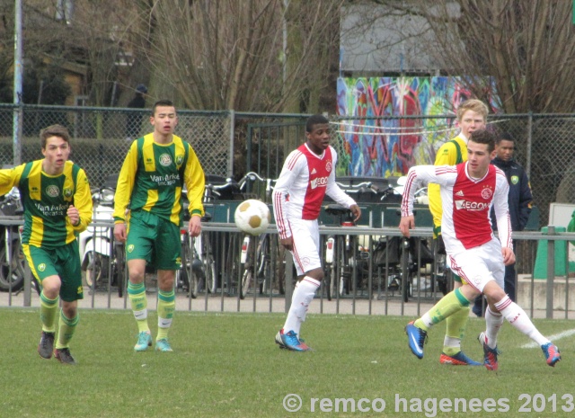 fotoverslag AD0Den haag B2 Ajax B2 eindstand 4-1