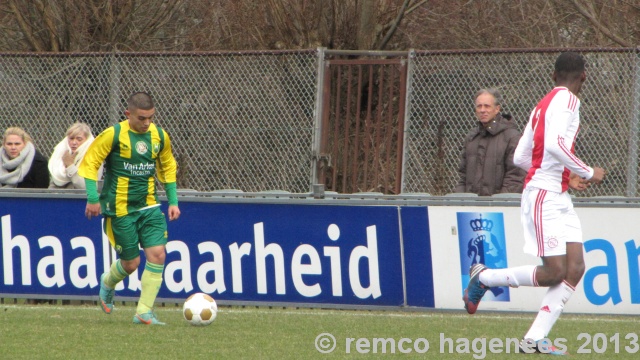 fotoverslag ADO Den Haag B2 Ajax B2 eindstand 4-1