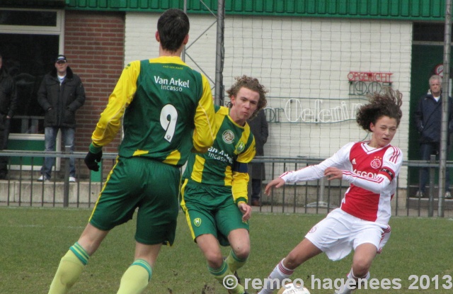 fotoverslag ADO Den Haag B2 Ajax B2 eindstand 4-1