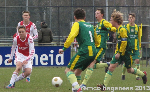 fotoverslag ADO Den Haag B2 Ajax B2 eindstand 4-1