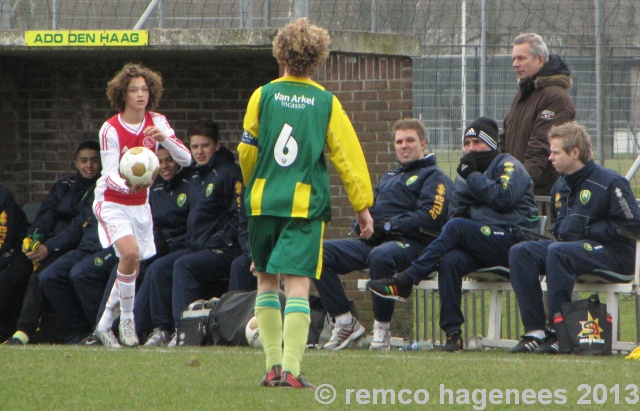 fotoverslag ADO Den Haag B2 Ajax B2 eindstand 4-1