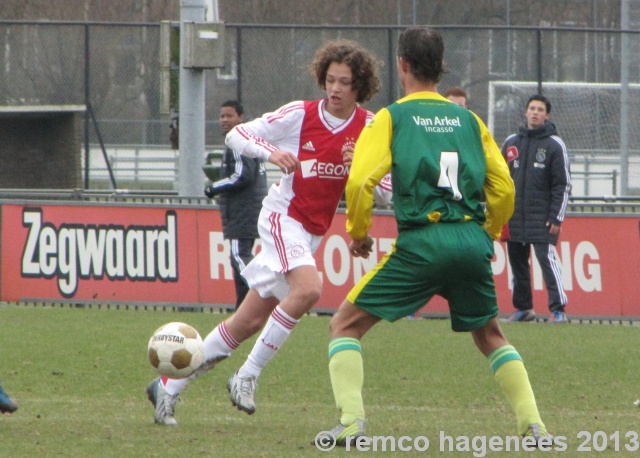 fotoverslag ADO Den Haag B2 Ajax B2 eindstand 4-1