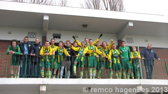 fotoverslag ADO Den Haag B2 Ajax B2 eindstand 4-1