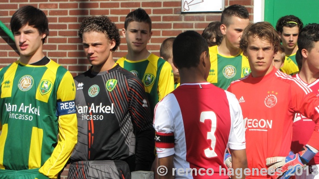 ADO Den Haag C1 wint van ajax C1