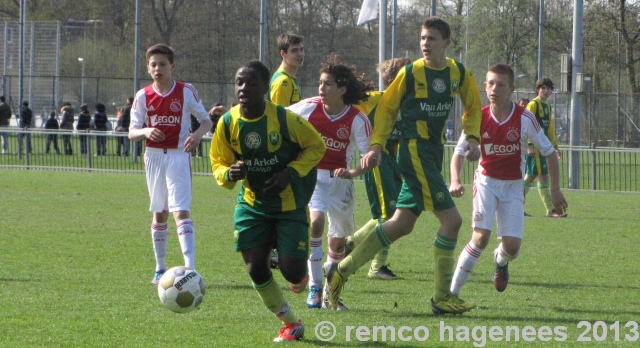 ADO Den Haag C1 wint van ajax C1