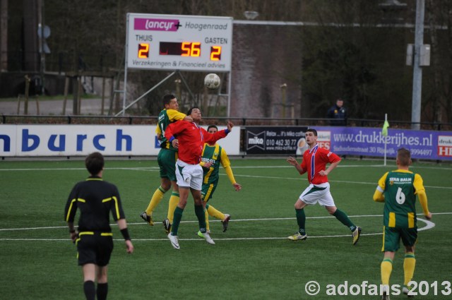 Beloftencompetitie: Verslag en foto`s ADO Den Haag - Fortuna Sittard