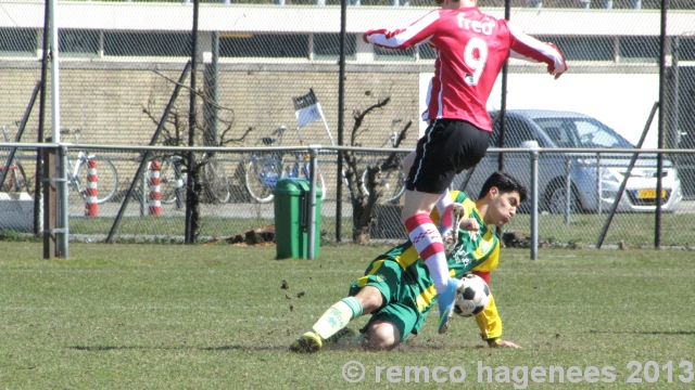 Foto's ADO Den Haag- FC Den Haag B1