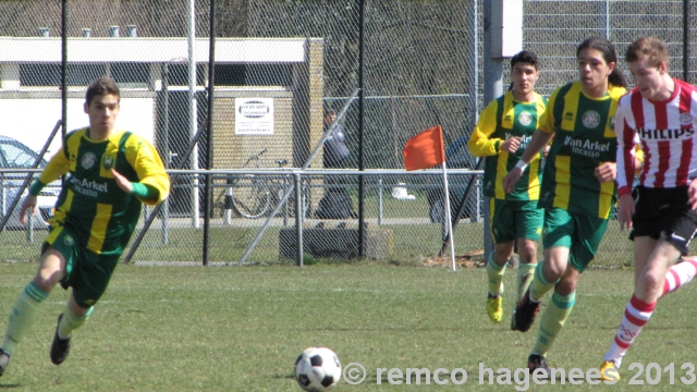 Foto's ADO Den Haag- FC Den Haag B1