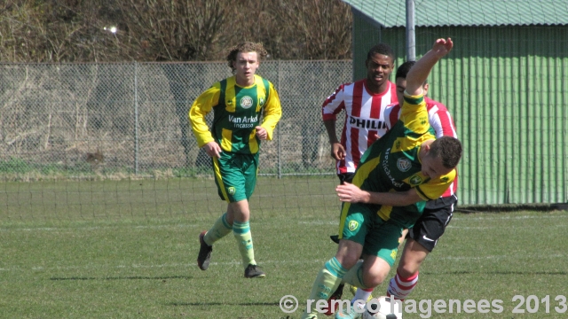 Foto's ADO Den Haag- FC Den Haag B1