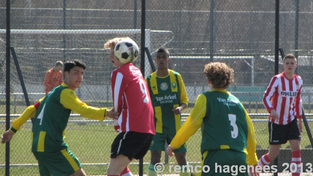 Foto's ADO Den Haag- FC Den Haag B1