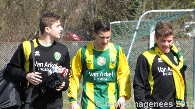 Foto's ADO Den Haag- FC Den Haag B1