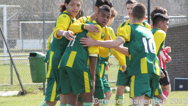 Foto's ADO Den Haag- FC Den Haag B1