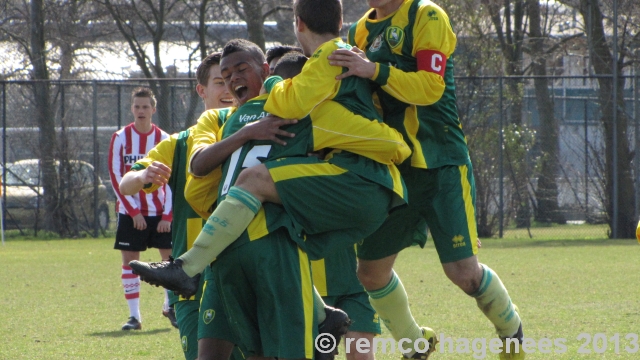 Foto's ADO Den Haag- FC Den Haag B1