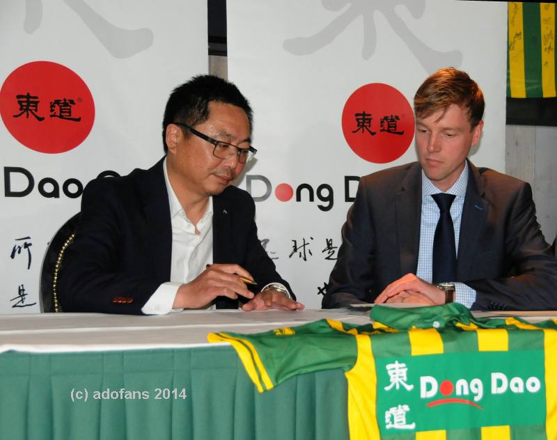 Dong Dao nieuwe hoofdsponsor ADO Den Haag Jeugd