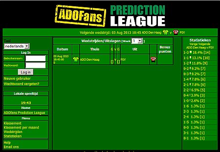 ADOfans Prediction League  2013-2014 van start