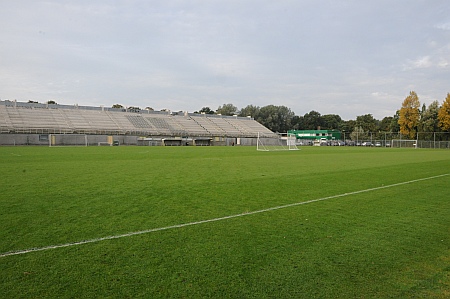 Zuidtribune van Zuiderpark Stadion