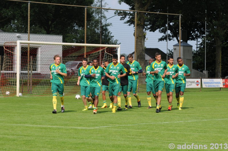 trainingskamp ADO Den Haag in Leende