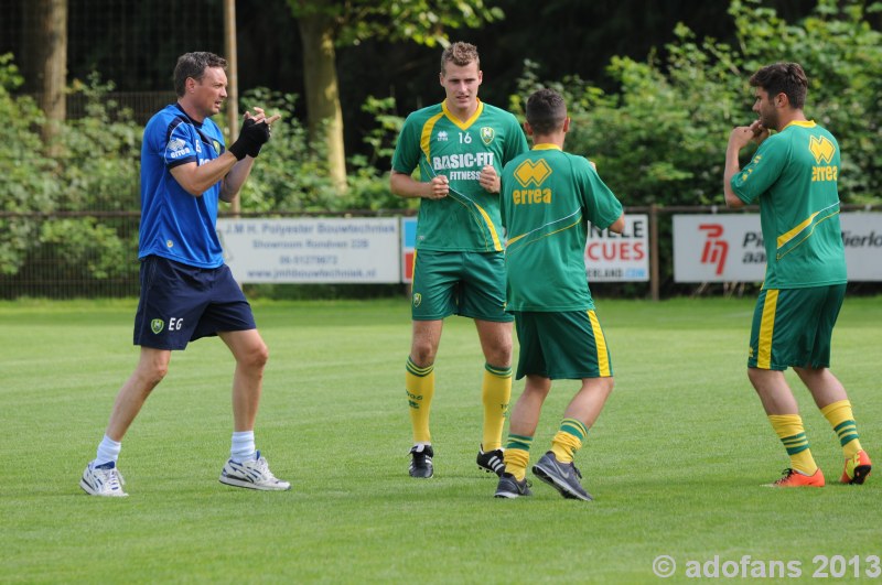 trainingskamp ADO Den Haag in Leende