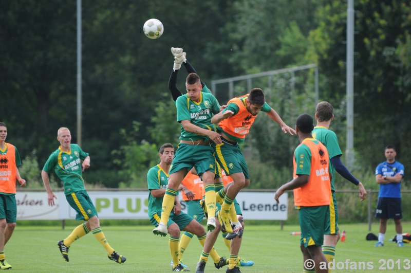 trainingskamp ADO Den Haag in Leende