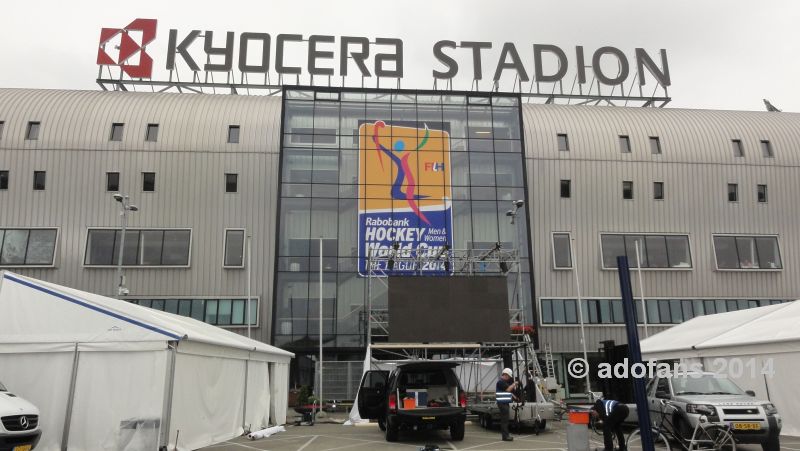 Kyocera Stadion bijna klaar voor WK hockey