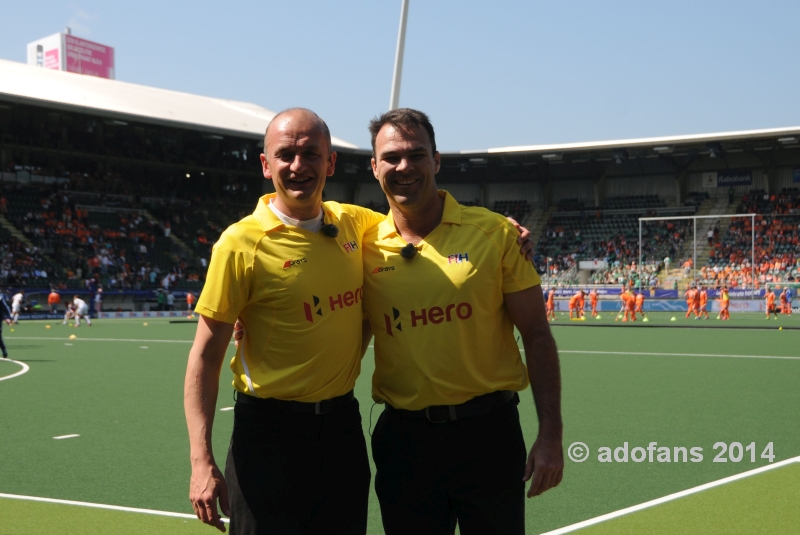 Sfeerimpressie eerste  wedstrijddagen RABO WK Hockey in Kyocera Stadion