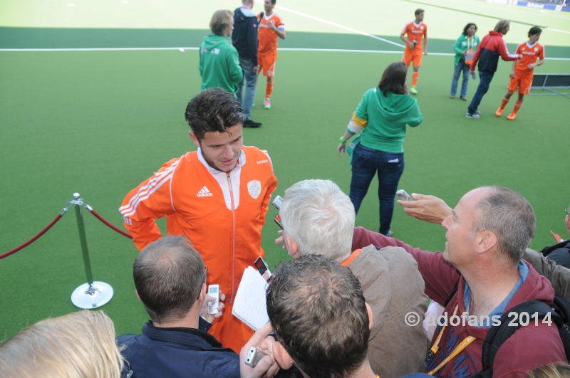 Sfeerimpressie eerste  wedstrijddagen RABO WK Hockey in Kyocera Stadion