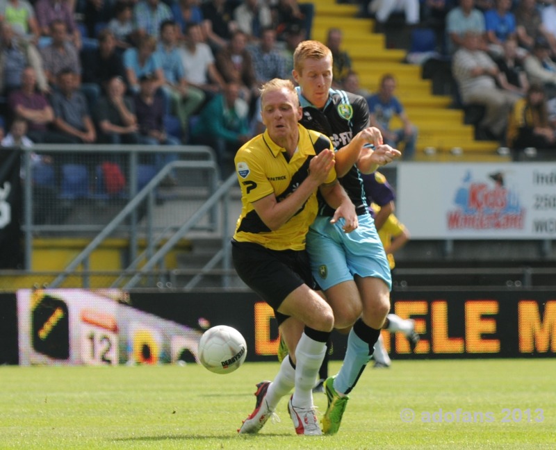 Competitie wedstrijd NAC Breda -ADO Den Haag 