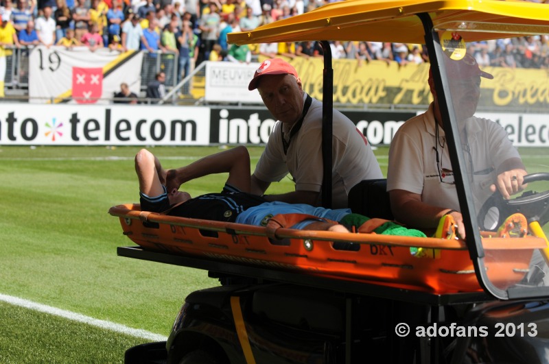 Competitie wedstrijd NAC Breda -ADO Den Haag 