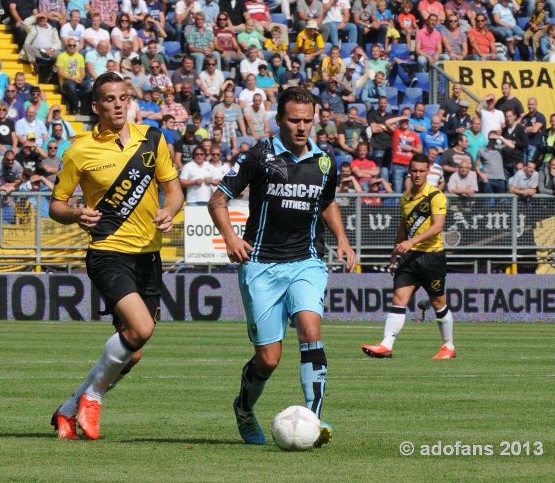 Competitie wedstrijd NAC Breda -ADO Den Haag 