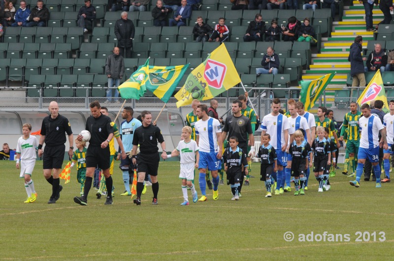 EREDIVIsie wedstrijd ADO Den Haag -Vitesse Arnhem 2 oktober 2013 